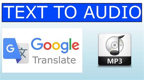 google translate with audio sound